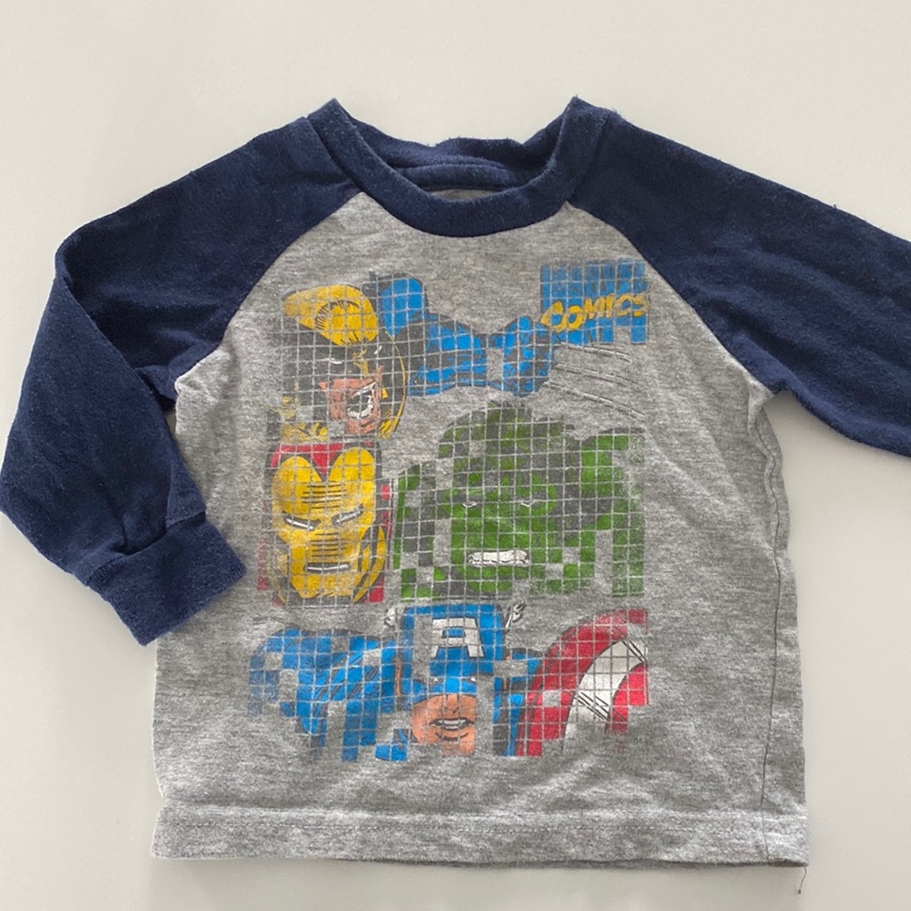 Baby Boy Marvel Shirt